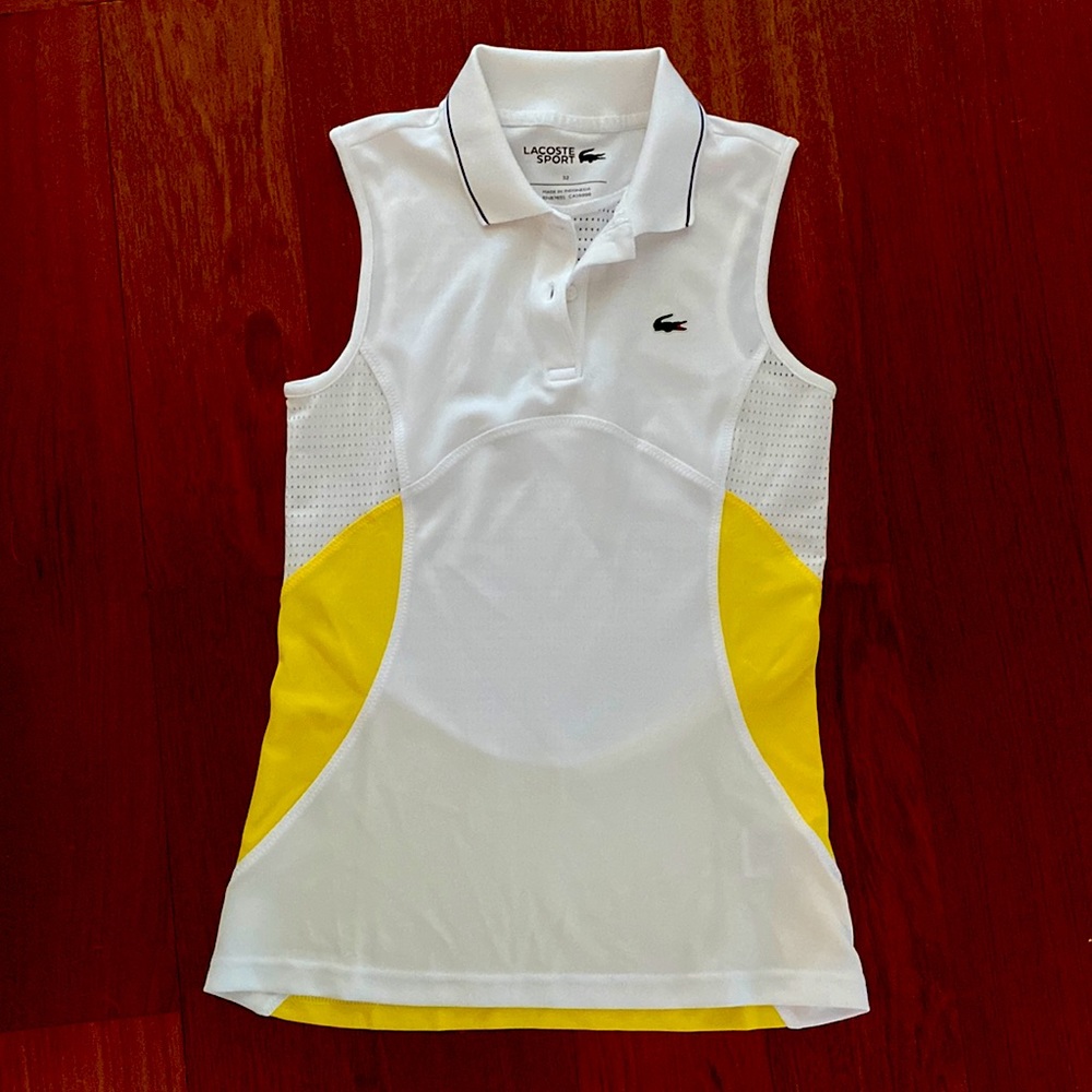 Lacoste Golf/Tennis Sleeveless Top
